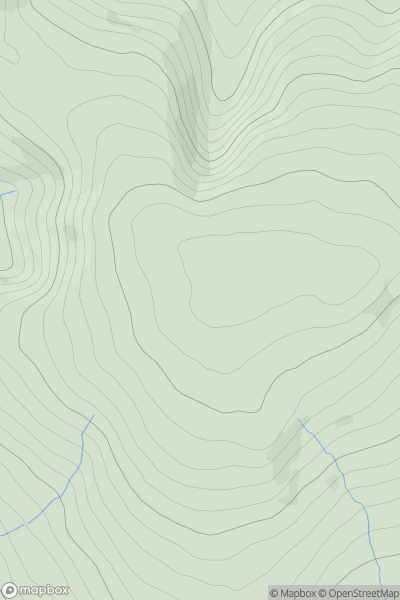 Thumbnail image for Ring Hill [County Tipperary] showing contour plot for surrounding peak